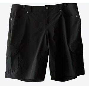 Kuhl Women's Size 16 Charcoal Gray Nylon Blend Hiking Shorts 36" x 10"